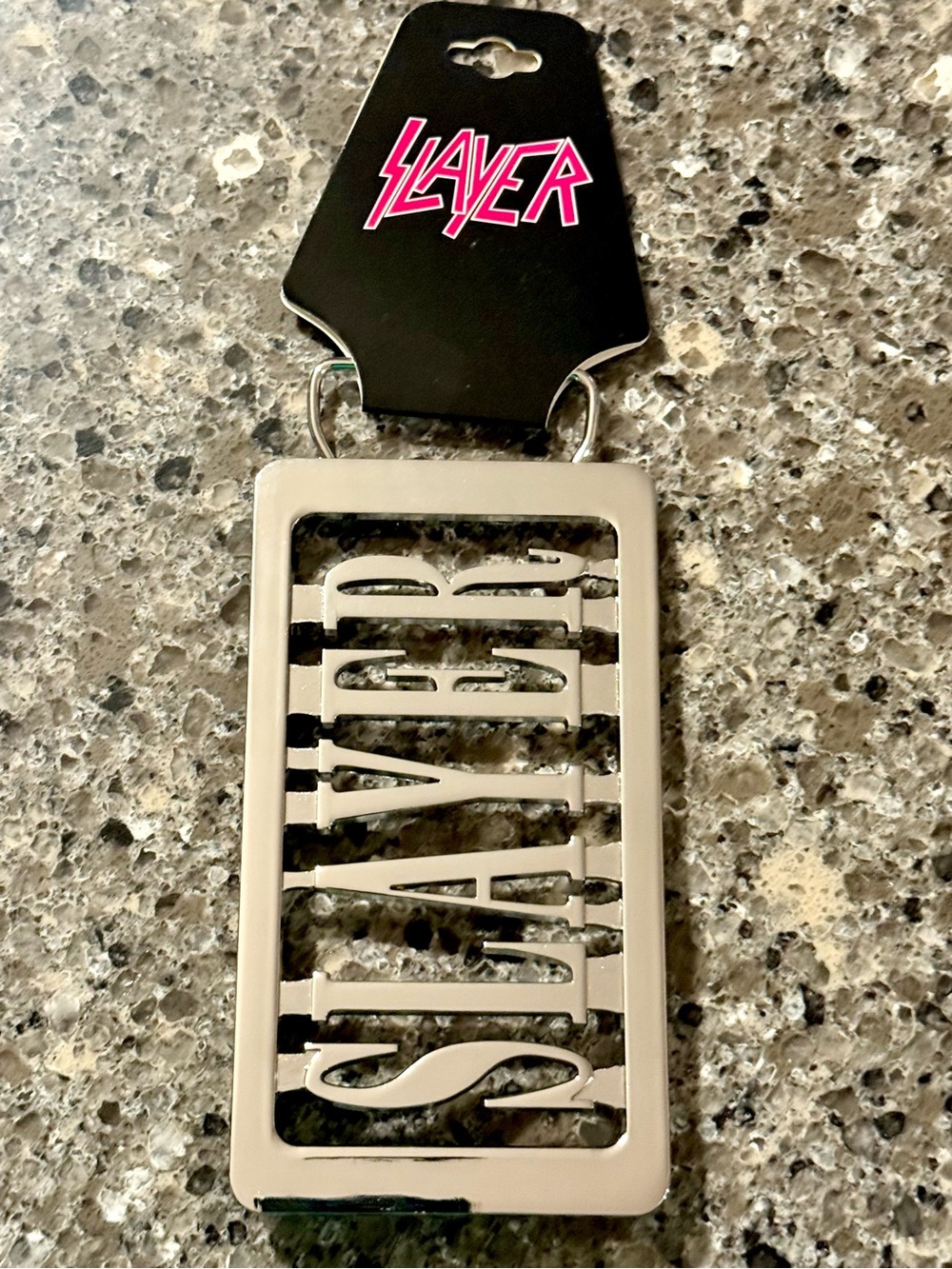 2005 SLAYER Bravado Merchandising Belt Buckle
